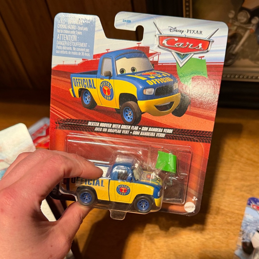 Dexter- Cars Official Yellow and Blue Truck Toy